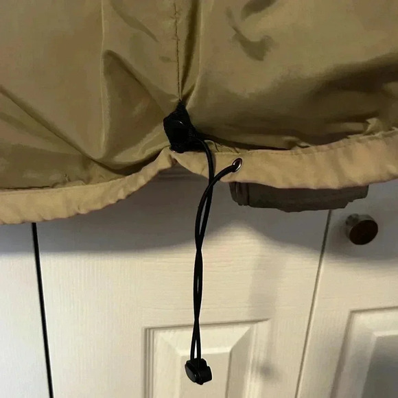 North End All Climate Wear Khaki Windbreaker Jacket Size Small - Picture 10 of 11